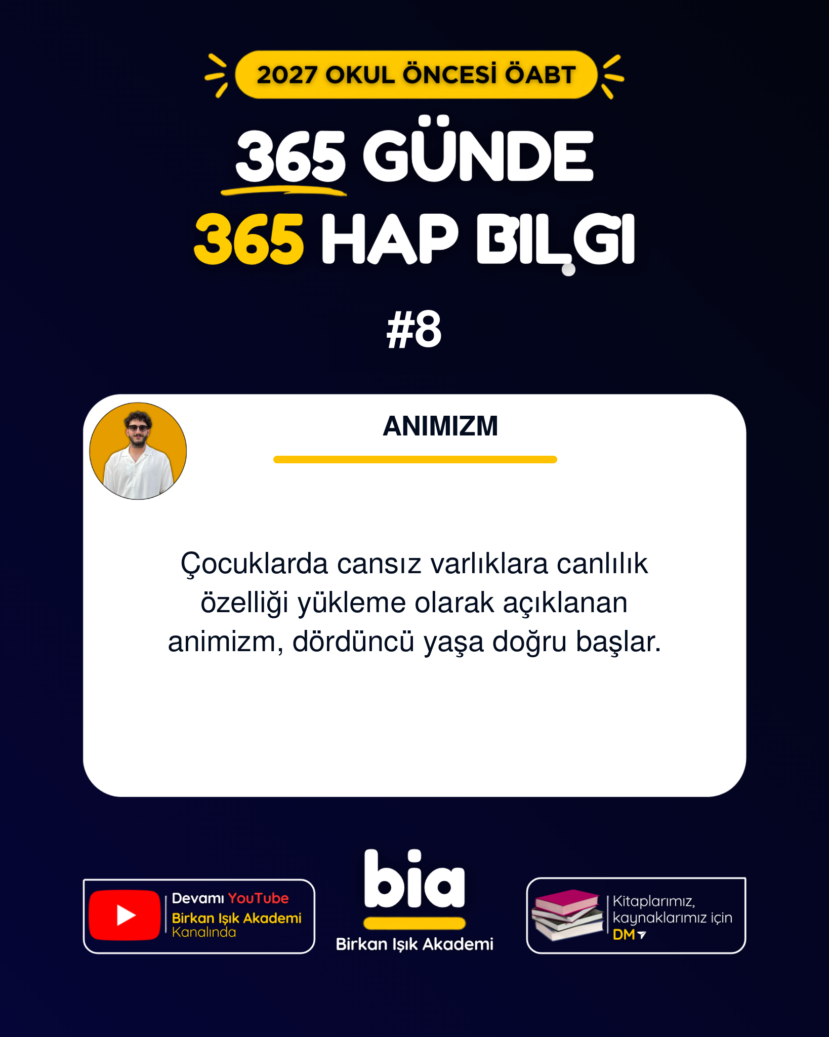 Animizm — 2027 Okul Öncesi ÖABT hap bilgi 8, Birkan Işık Akademi